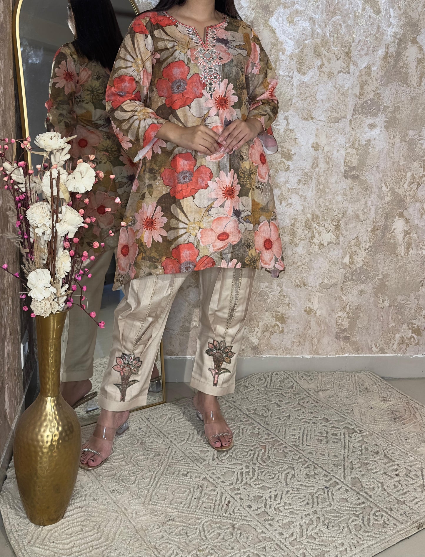 Printed Linen coord