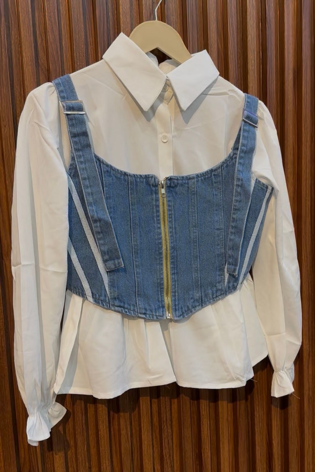 Stylish Denim Top