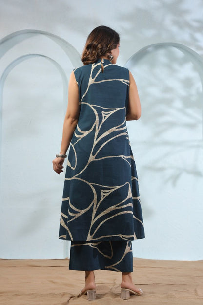 Paheli Dark Teal Blue Cordset