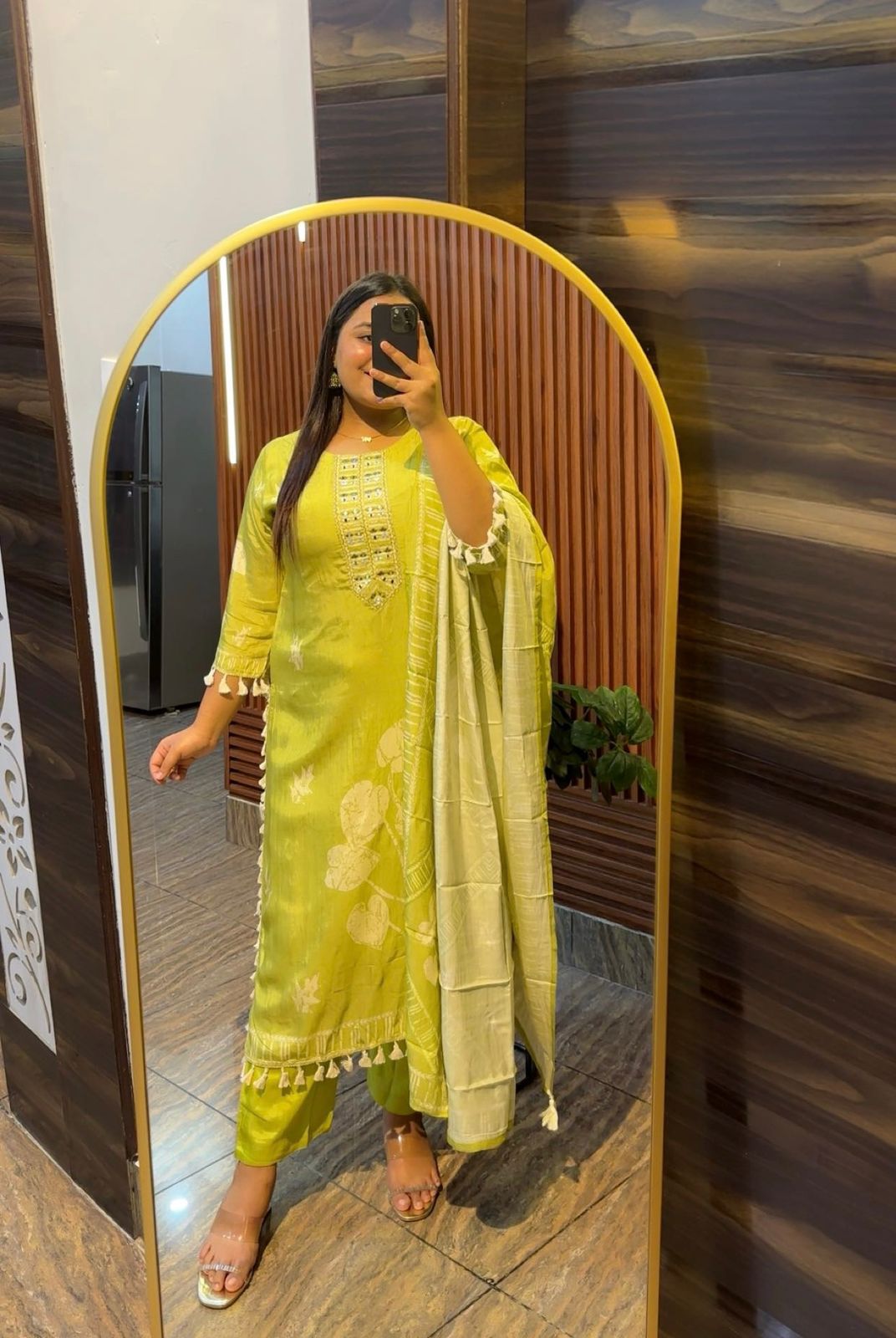Kesariya Suit Set