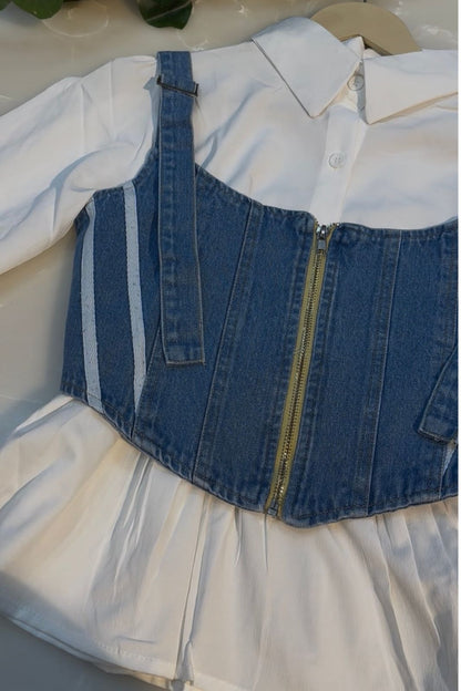 Stylish Denim Top