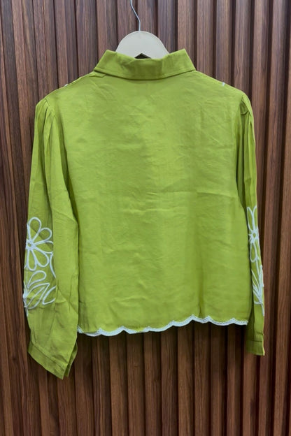 2 Piece Crop Shirt