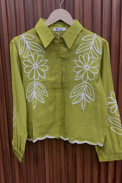 2 Piece Crop Shirt